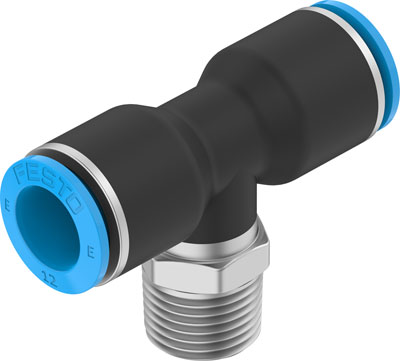 Festo 8113063 / NPQE-T-R38-Q12-P5 Push-in T-fitting