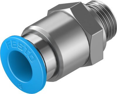 Festo 186098 / QS-G1/8-8 Push-in Fitting