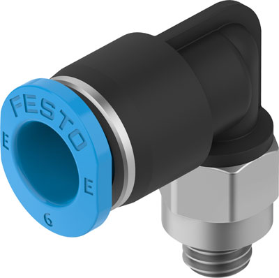 Festo 8112939 / NPQE-L-M5-Q6-P10 Push-in L-fitting