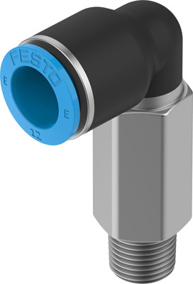 Festo 8113025 / NPQE-LL-R14-Q12-P10 Push-in L-fitting, Long