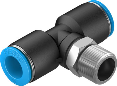 Festo 130801 / QST-3/8-12-20 Push-in T-fitting
