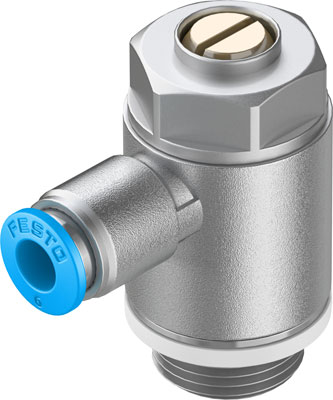 Festo 193149 / GRLA-3/8-QS-6-D One-way Flow Control Valve