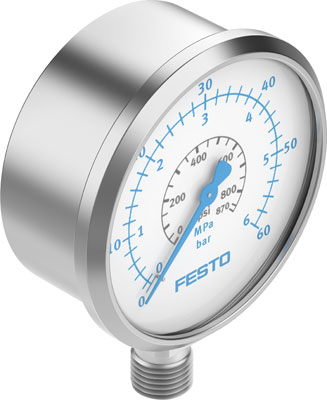 Festo 1908519 / PAGL-HP3-63-60-G14-RC Pressure Gauge