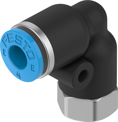 Festo 8113001 / NPQE-L-M5F-Q4-P10 Push-in L-fitting