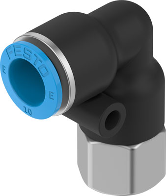 Festo 8113008 / NPQE-L-G14F-Q10-P10 Push-in L-fitting