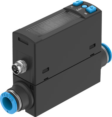 Festo 8058475 / SFAH-100U-Q8S-PNLK-PNVBA-M8 Flow Sensor