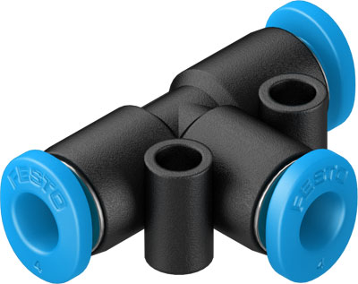 Festo 130782 / QSMT-4-100 Push-in T-connector