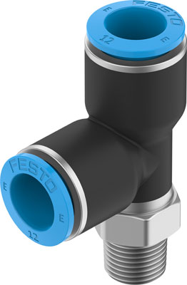 Festo 8113078 / NPQE-LQ-R14-Q12-P10 Push-in T-fitting