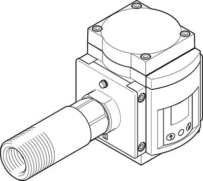 Festo 573353 / SFAM-90-5000L-TG1-2SV-M12 Flow Sensor