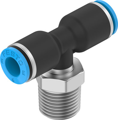 Festo 8113057 / NPQE-T-R14-Q6-P10 Push-in T-fitting