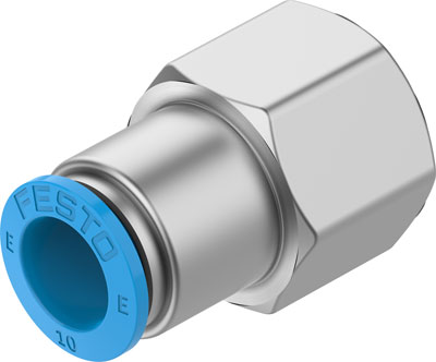 Festo 8112997 / NPQE-D-G38F-Q10-P5 Push-in Fitting