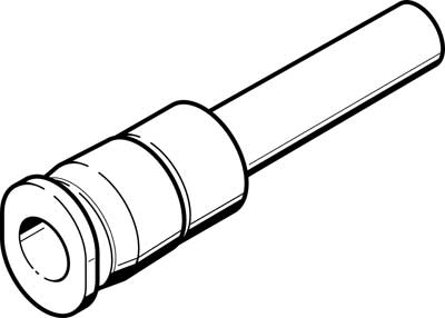 Festo 572280 / QBM-5/32H-1/8-U Push-in Connector