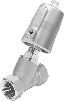 Festo 1002506 / VZXF-L-M22C-M-A-G114-290-H3B1-50-10 Angle Seat Valve