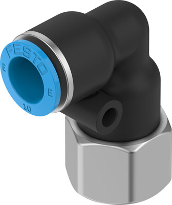 Festo 8113010 / NPQE-L-G38F-Q10-P5 Push-in L-fitting