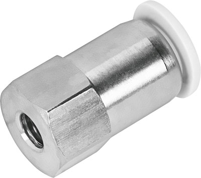 Festo 572282 / QBMF-10-32-UNF-1/8-U Push-in Fitting