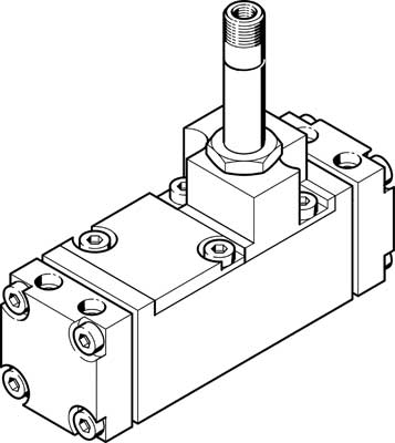 Festo 6223 / CM-5/2-1/2-FH Solenoid Valve