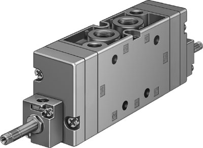 Festo 19707 / MFH-5/3G-3/8-B Solenoid Valve