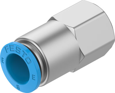 Festo 8112988 / NPQE-D-G18F-Q8-P10 Push-in Fitting