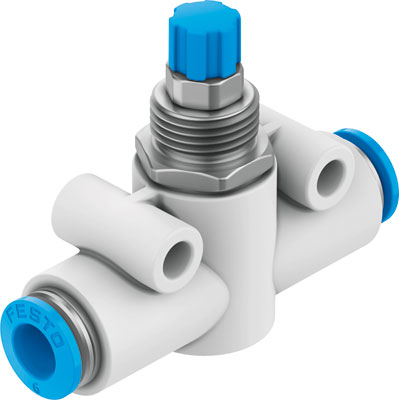 Festo 193969 / GR-QS-6 One-way Flow Control Valve