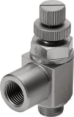 Festo 151163 / GRLA-M5-RS-B One-way Flow Control Valve