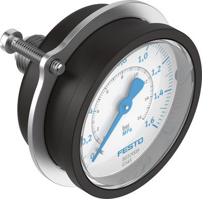 Festo 8037009 / PAGN-P-50-1.6M-G14 Flanged Pressure Gauge