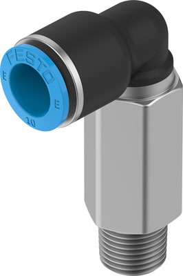 Festo 8113024 / NPQE-LL-R14-Q10-P10 Push-in L-fitting, Long