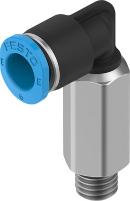 Festo 8113015 / NPQE-LL-M7-Q6-P10 Push-in L-fitting, Long