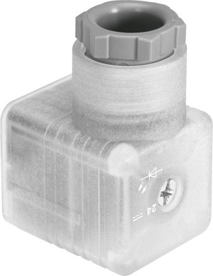 Festo 164274 / PEV-1/4-WD-LED-24 Angled Plug Socket