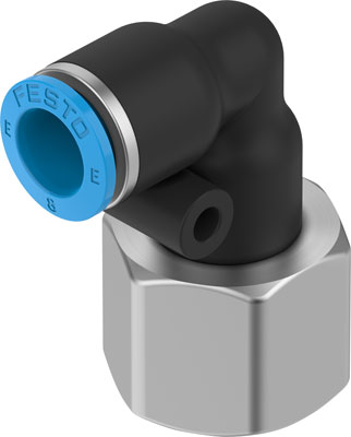 Festo 8113009 / NPQE-L-G38F-Q8-P5 Push-in L-fitting