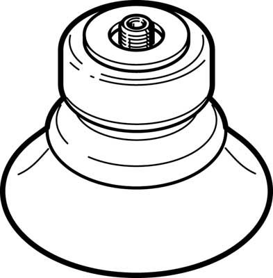 Festo 189390 / ESS-50-BN Suction Cup Complete