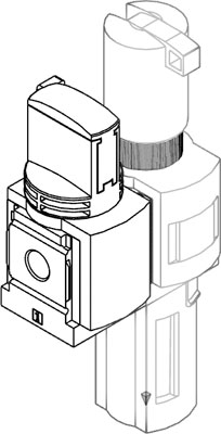 Festo 8042672 / MSB6-1/2:C3J120-WP Service Unit Combination
