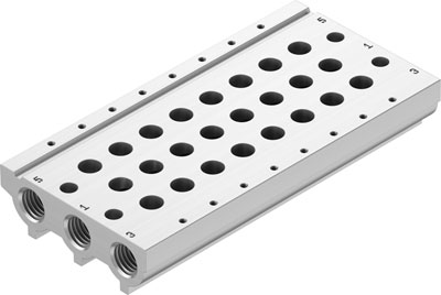 Festo 566563 / VABM-L1-10S-G18-7 Manifold Rail