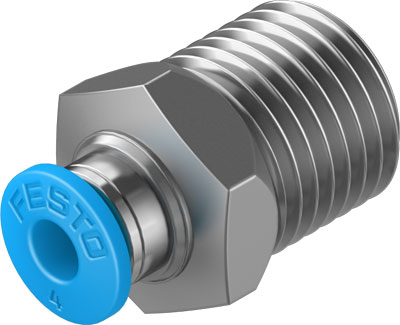 Festo 190644 / QS-1/4-4 Push-in Fitting