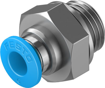 Festo 132039 / QS-G1/4-6-100 Push-in Fitting