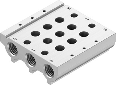 Festo 566559 / VABM-L1-10S-G18-3 Manifold Rail