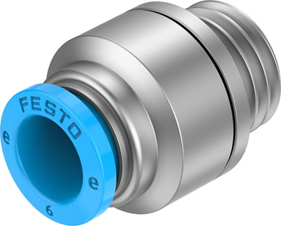Festo 8144600 / NPQE-DK-G18-Q6-F1A-P10 Push-in Fitting