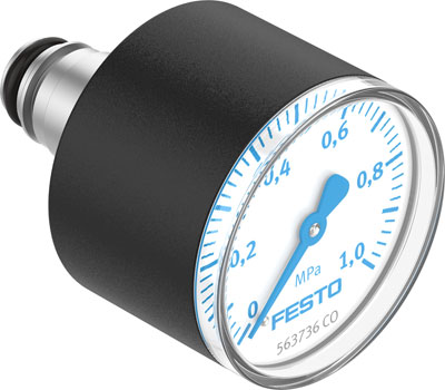 Festo 563736 / PAGN-26-1M-P10 Pressure Gauge