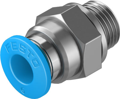 Festo 132037 / QS-G1/8-6-100 Push-in Fitting