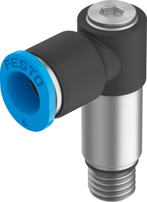 Festo 130836 / QSMLLV-M7-4-I Push-in L-fitting, Long