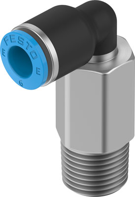 Festo 8113022 / NPQE-LL-R14-Q6-P10 Push-in L-fitting, Long
