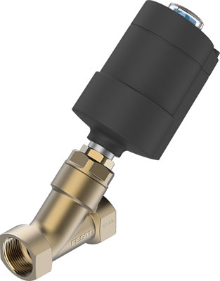 Festo 8111593 / VZXA-B-TS6-25-M2-B1T-23-K-75-20-PM Angle Seat Valve