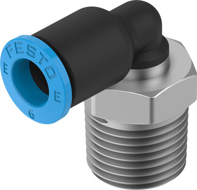 Festo 8112947 / NPQE-L-R14-Q4-P10 Push-in L-fitting