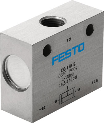 Festo 6680 / ZK-1/8-B AND Gate