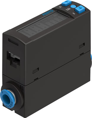 Festo 8058461 / SFAH-0.1U-Q4S-PNLK-PNVBA-L1 Flow Sensor