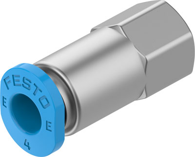Festo 8112985 / NPQE-D-M5F-Q4-P10 Push-in Fitting