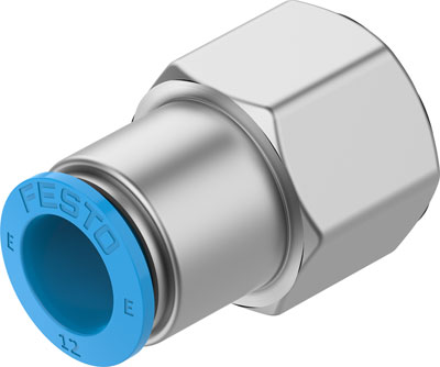Festo 8112999 / NPQE-D-G12F-Q12-P5 Push-in Fitting