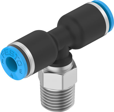 Festo 8113051 / NPQE-T-R18-Q4-P10 Push-in T-fitting