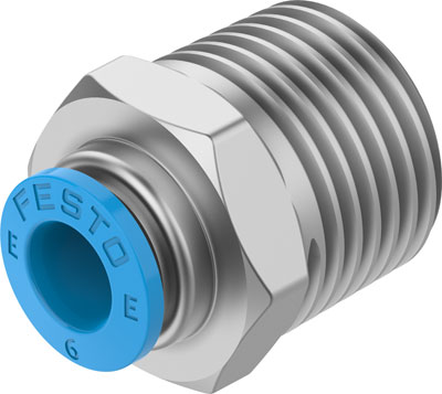 Festo 8112923 / NPQE-D-R38-Q6-P5 Push-in Fitting