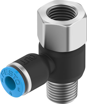 Festo 8113092 / NPQE-LT-R18-Q4-P10 Push-in T-fitting