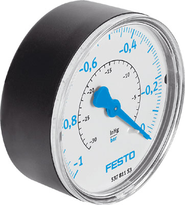Festo 537811 / VAM-63-V1/0-R1/4-EN Vacuum Gauge